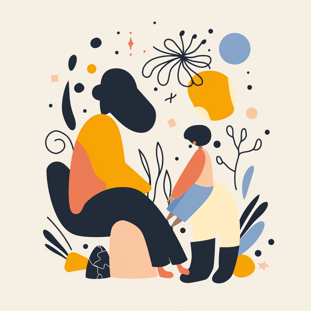 Titelbild: Wu Wei im Kinderzimmer: Die hohe Kunst des Nicht-Tuns (und warum Faulsein manchmal die beste Erziehung ist)